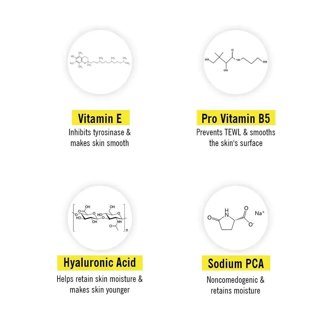 10% Vitamin C Lemon Serum, Sodium Ascorbyl Phosphate   Vitamin E & Lemon Essential Oil, Antioxidants   AHA, Glowing Skin & Firmness, Reduces Acne Marks