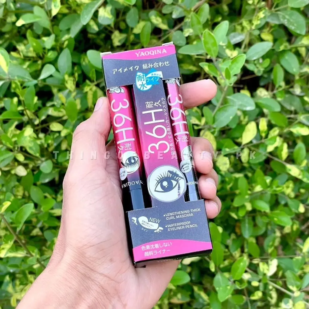 36H Thick Curl Mascara and Waterproof Eyeliner