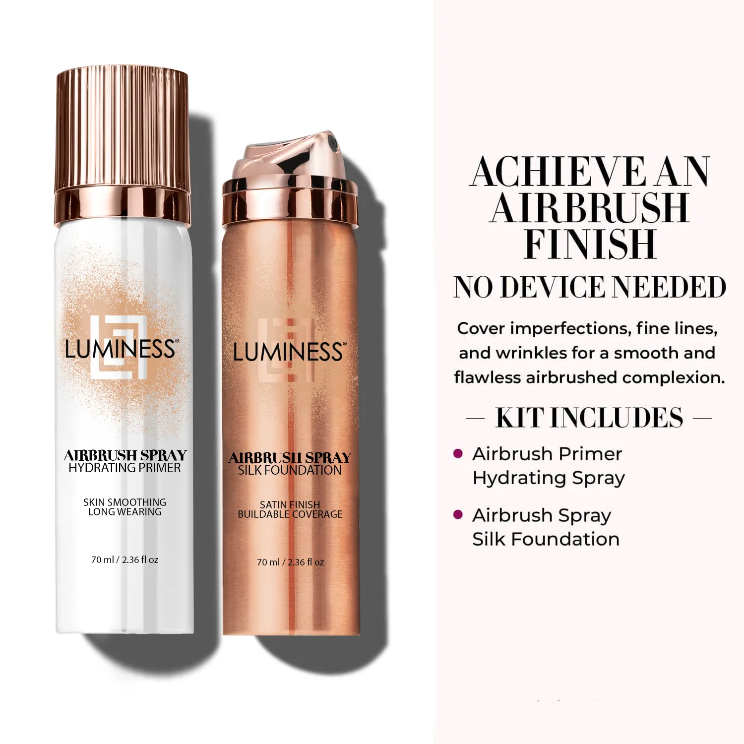 Airbrush Spray Silk Foundation & Hydrating Primer Offer