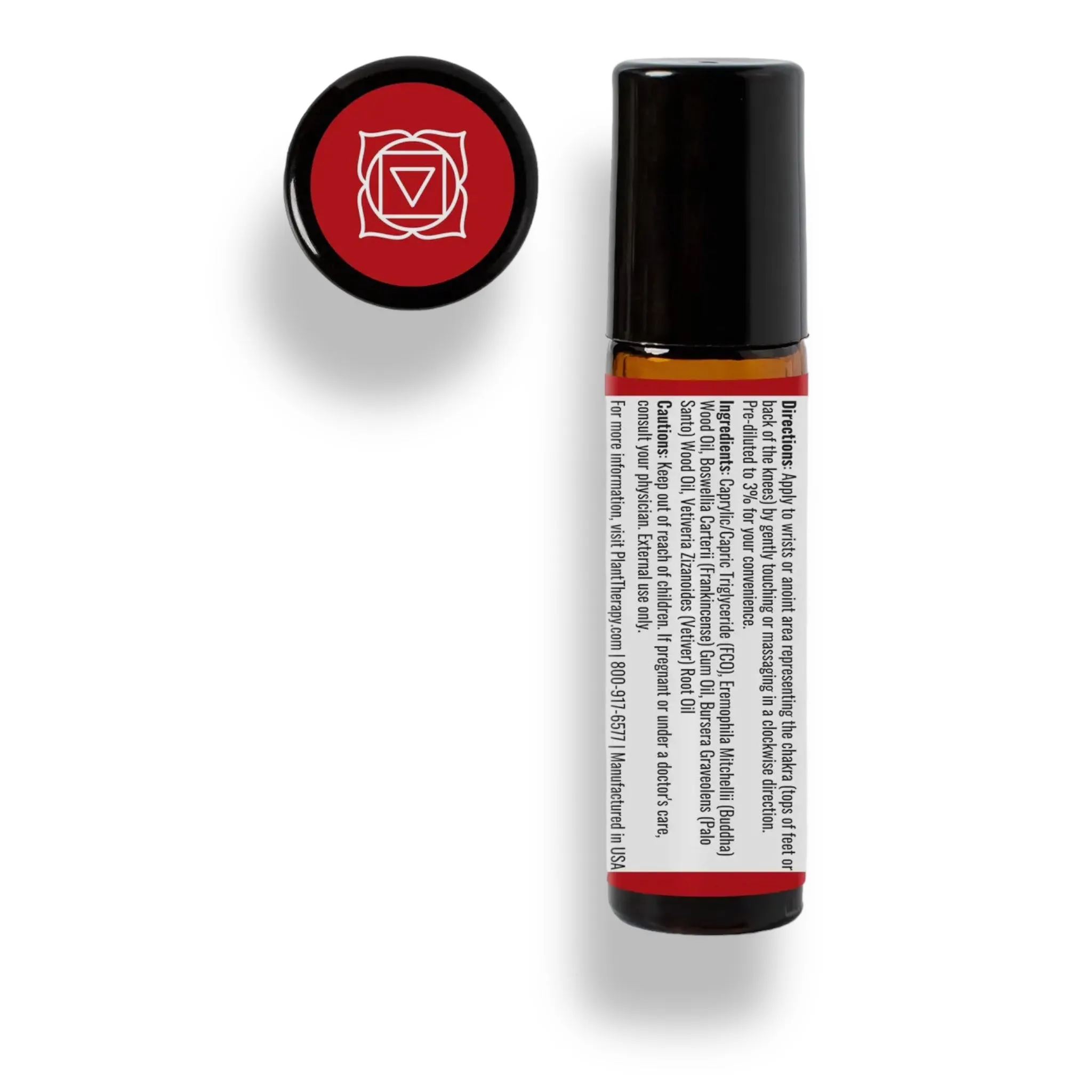 Aromatherapy Essential Oil Roll-on GROUNDED FOUNDATION