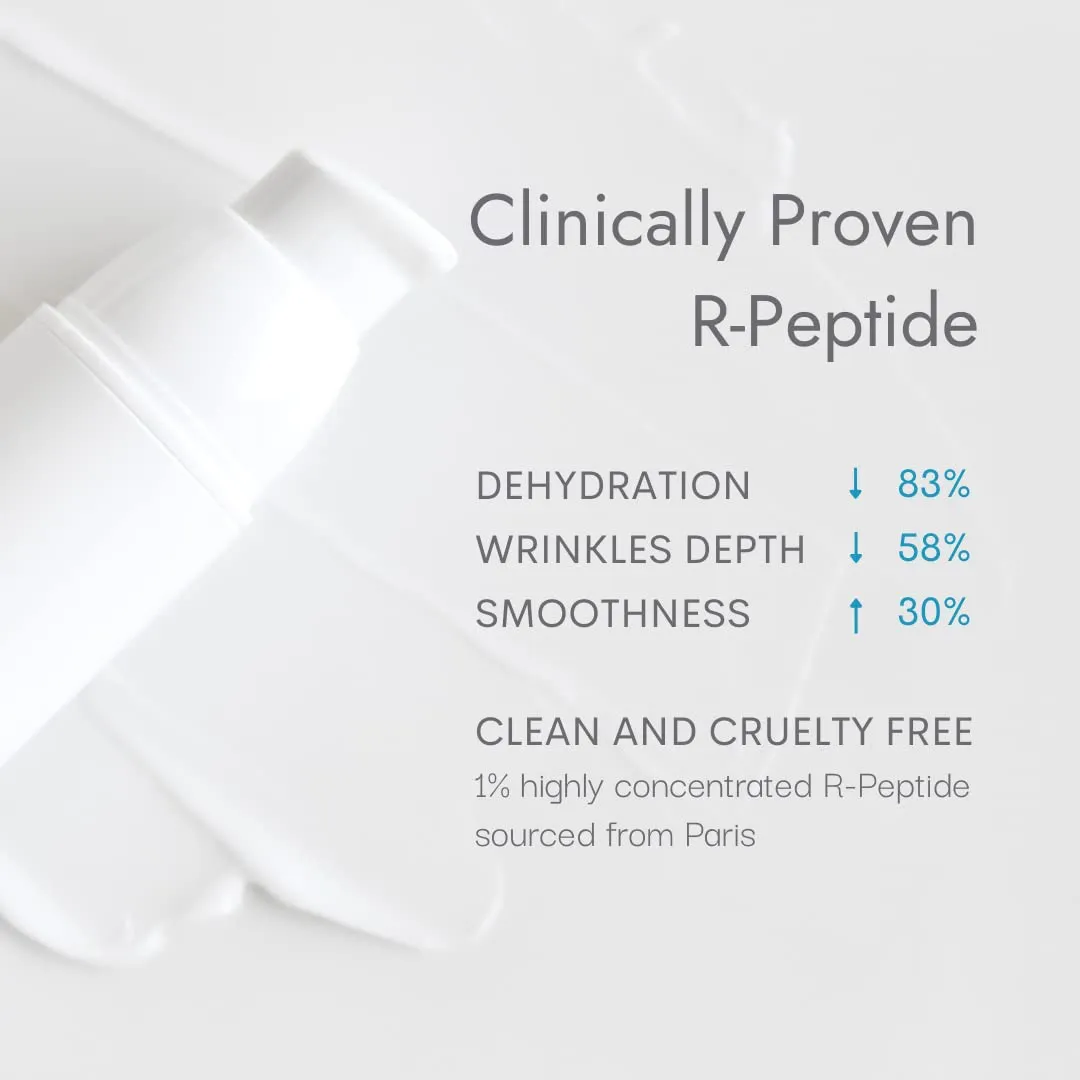 AS OF TODAY R Peptide Enzyme Cleanser - Hydrating, Gently Exfoliating, pH balanced, Normalize skin texture, Brightening, Rejuvenating 130 ml