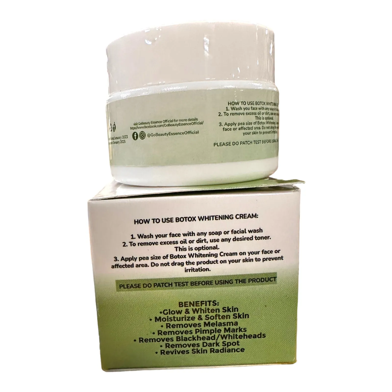 Blem Dr - The Ultimate Botox Whitening Day and Night Cream SPF 70 - 15g