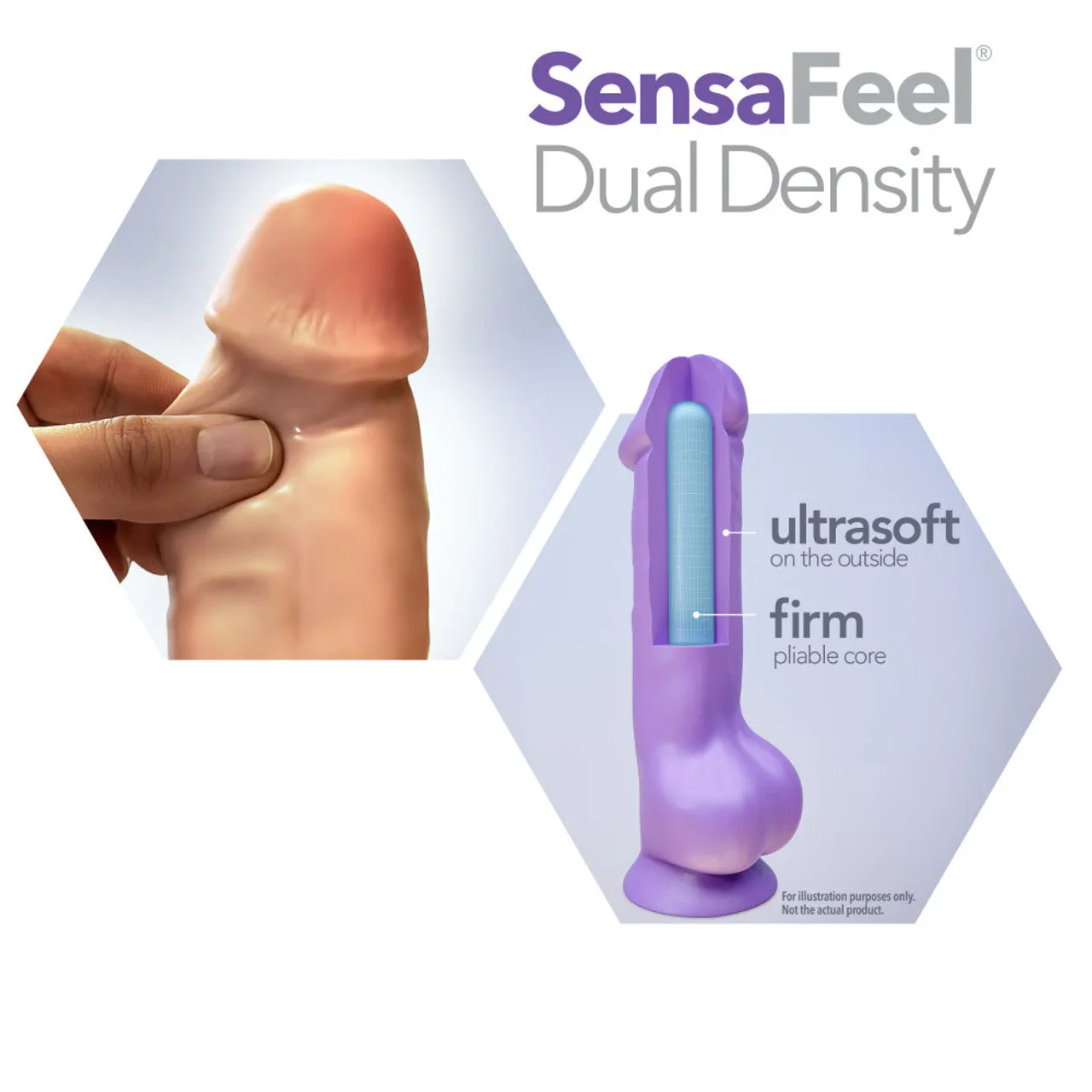 Blush Au Naturel Mister Perfect 8.5" Dildo - Beige