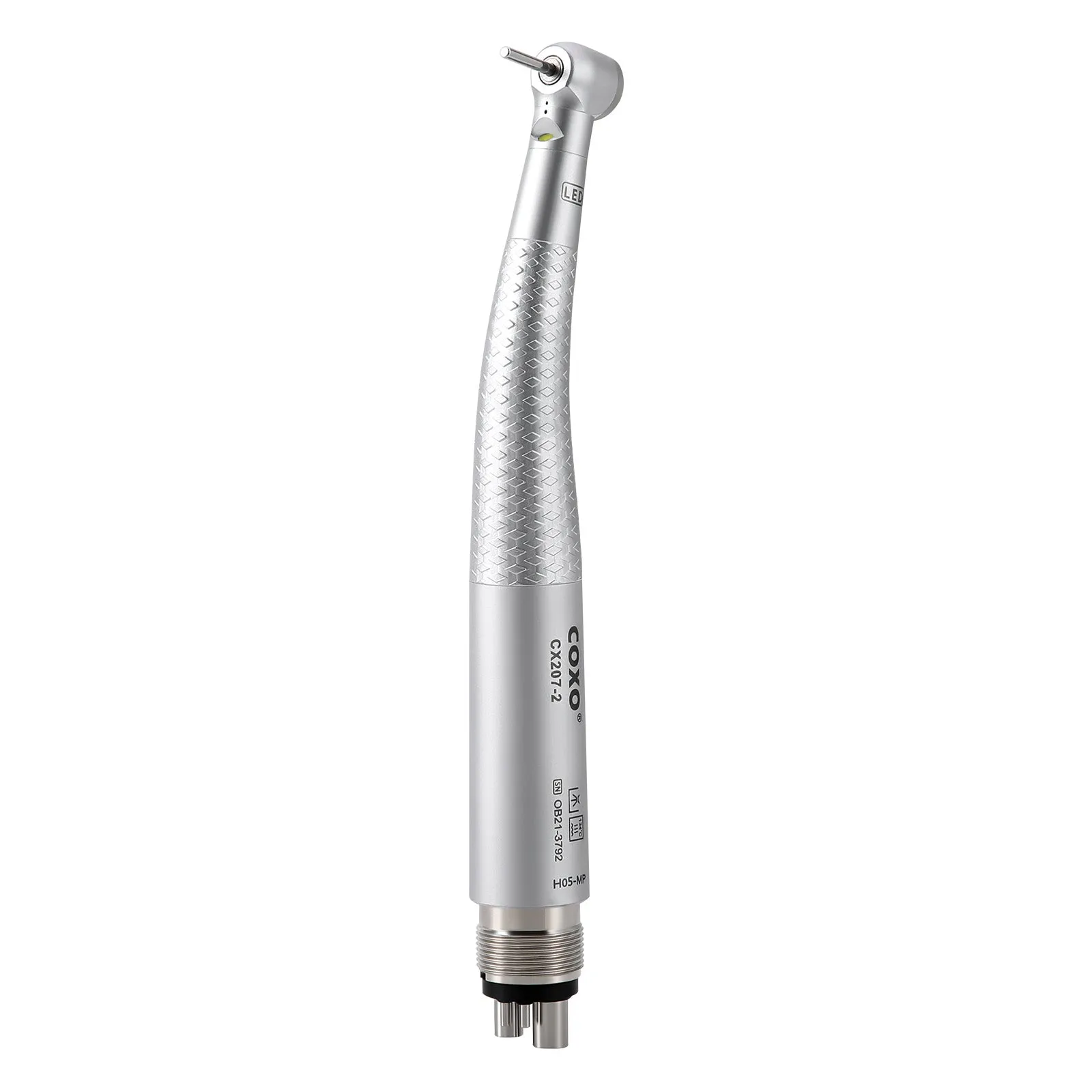 COXO CX207-2 LED High-Speed Air Turbine Handpiece Mini Head with Led Lighting