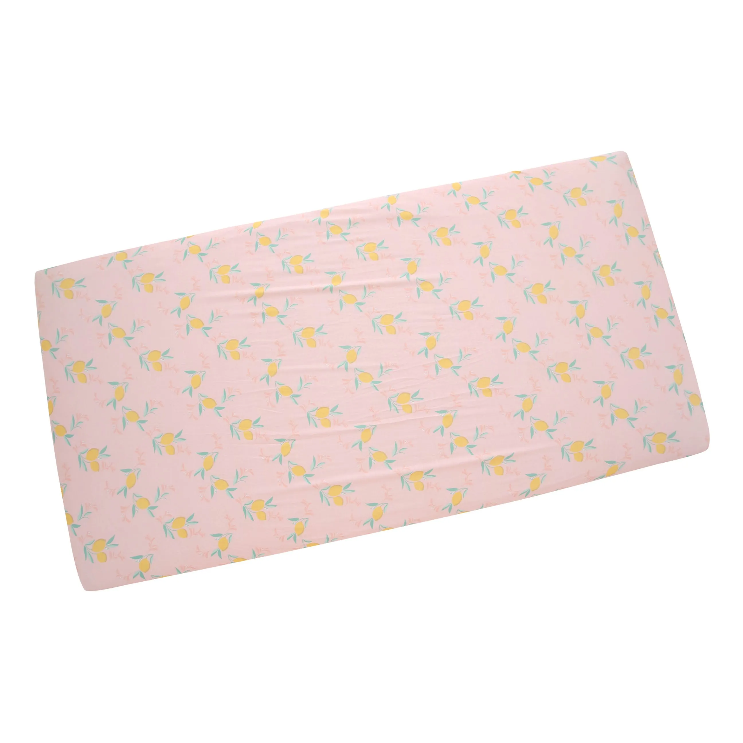 Crib Sheet in Citrus Blush