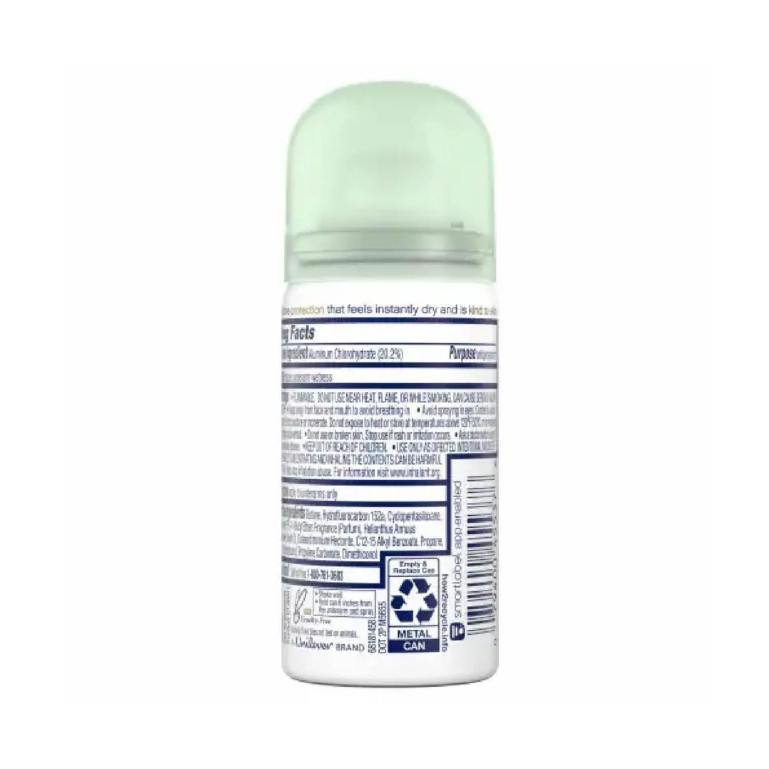 Dove Go Fresh Dry Spray Cool Essentials Antiperspirant - 1 oz ea - 24 Pack - Travel Size