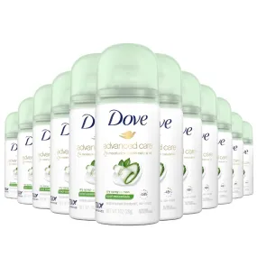 Dove Go Fresh Dry Spray Cool Essentials Antiperspirant - 1 oz ea - 24 Pack - Travel Size