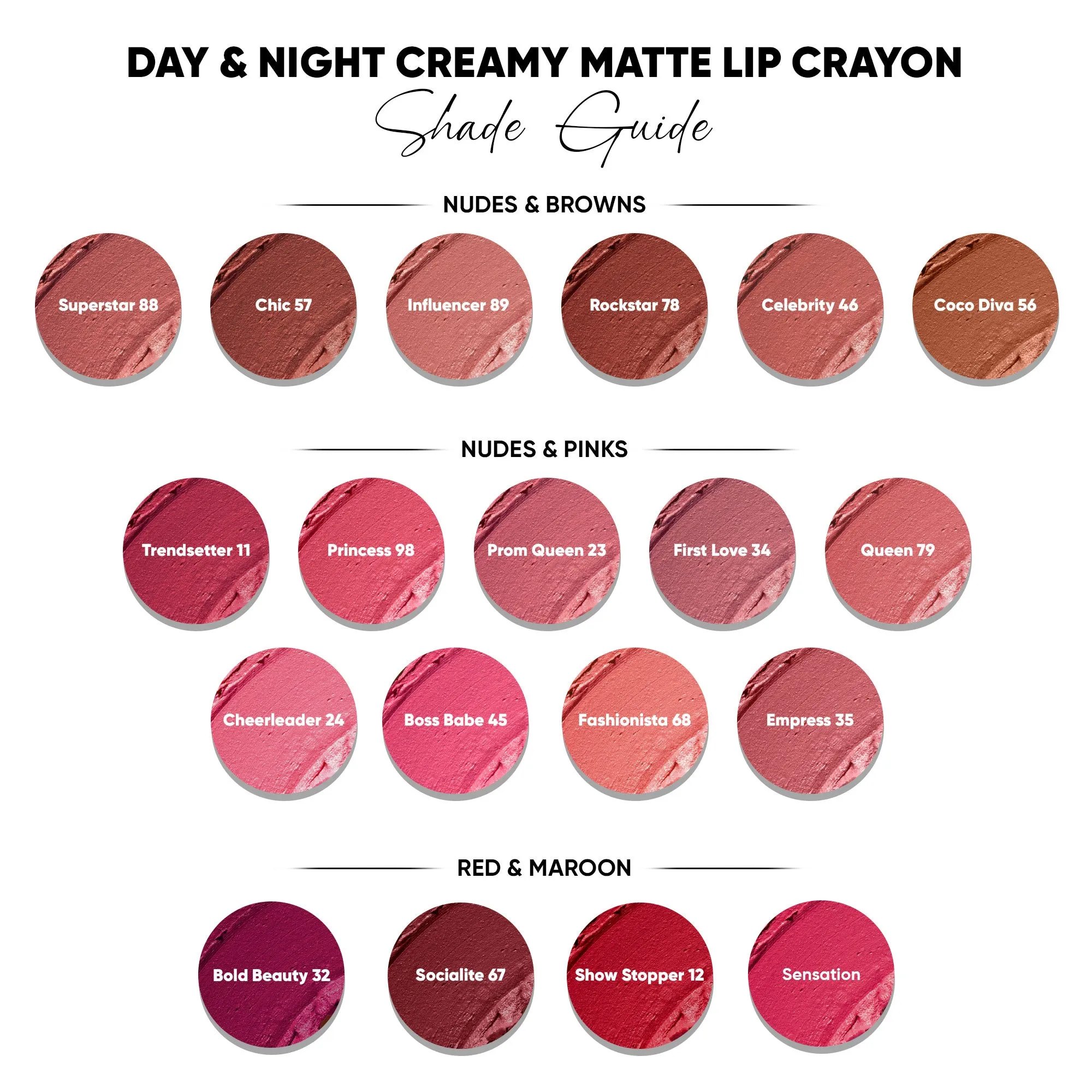 Dusky Hues: Pack-of-Three Creamy Matte Lip Crayons