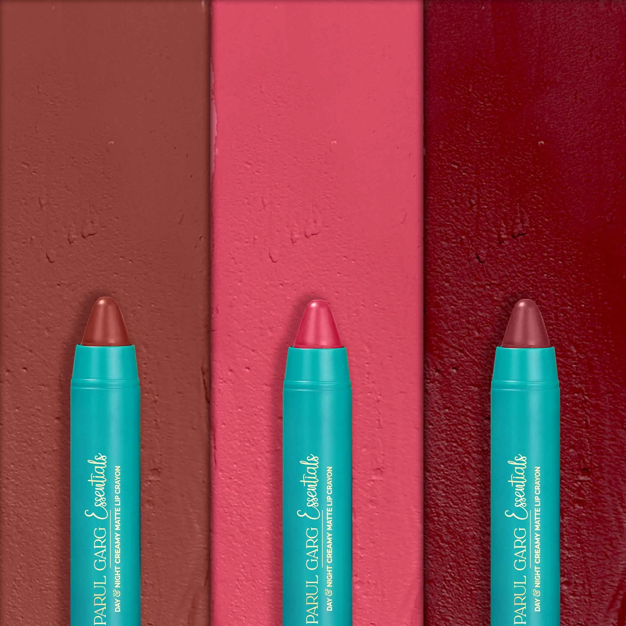Dusky Hues: Pack-of-Three Creamy Matte Lip Crayons
