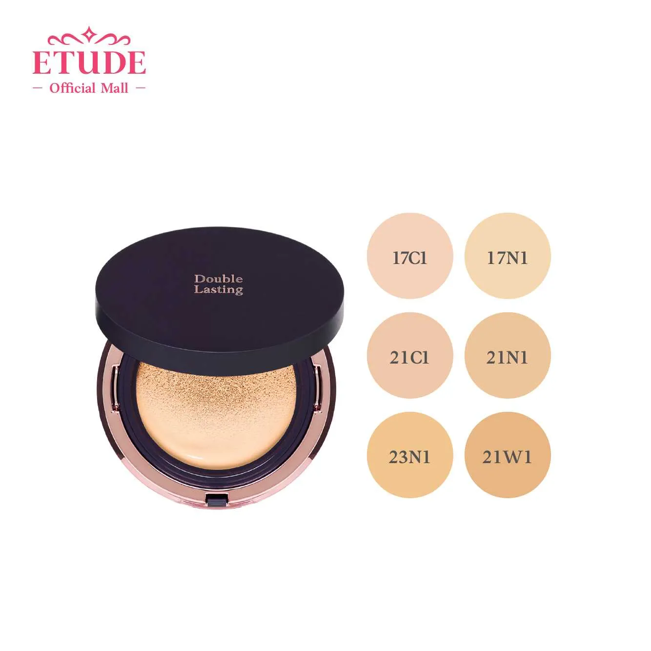 ETUDE Double Lasting Cushion Matte كوشن فاونديشن
