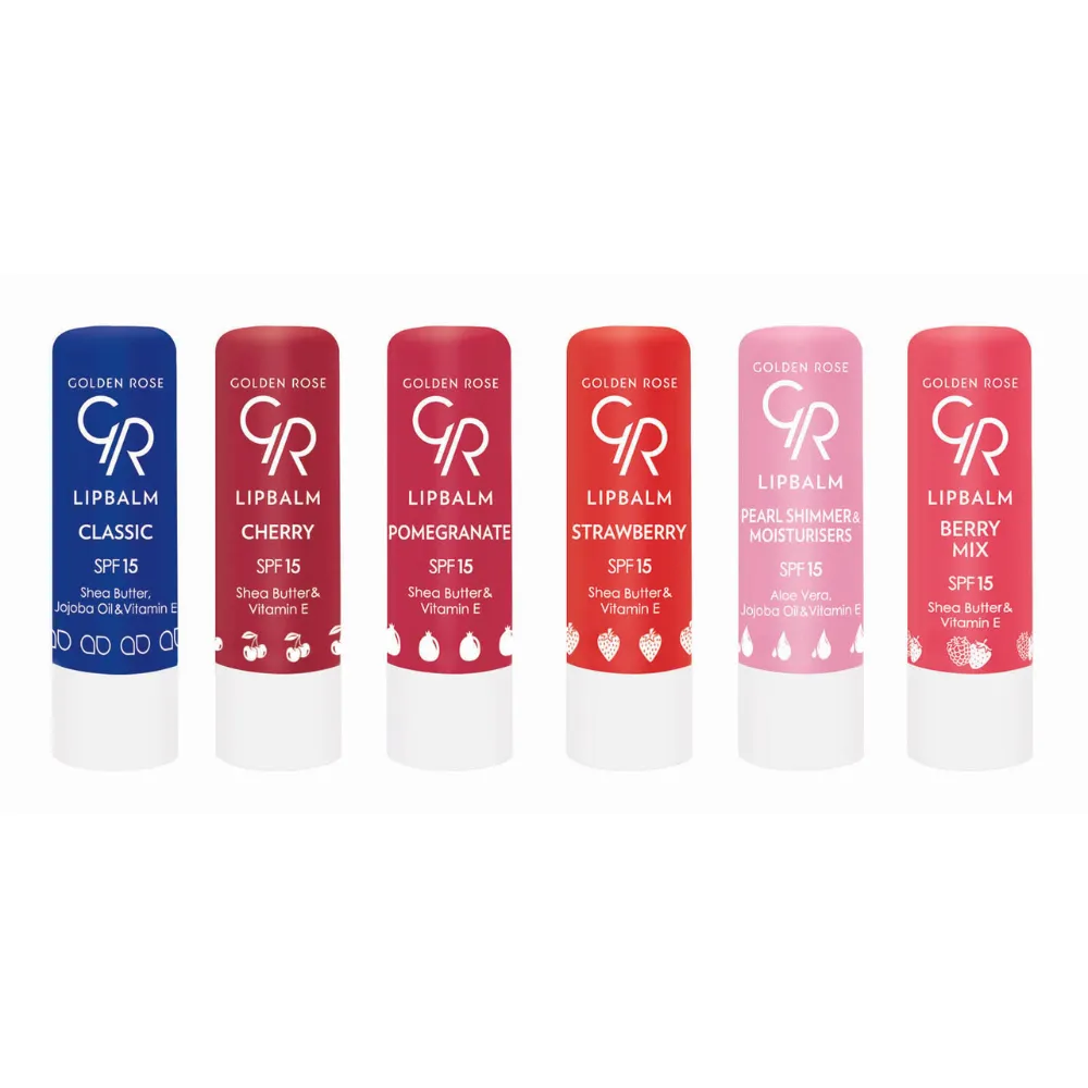 Golden Rose Lip Balm Berry Mix SPF 15