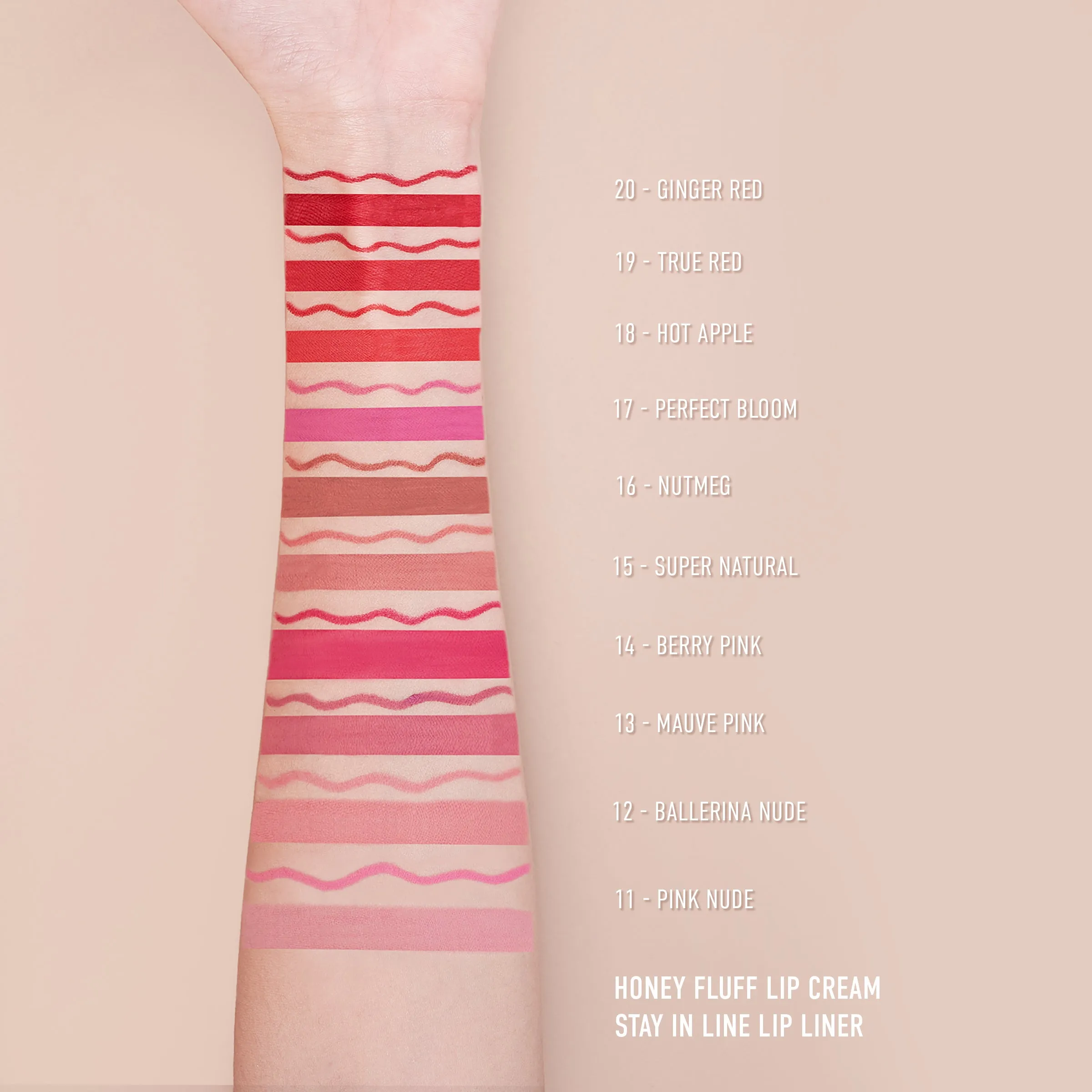 HONEY FLUFF LIP CREAM - 17 Perfect Bloom
