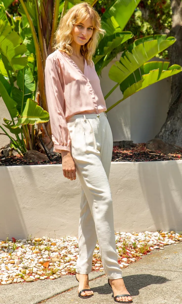 HOSS Silk  Maven Shirt -  Blush
