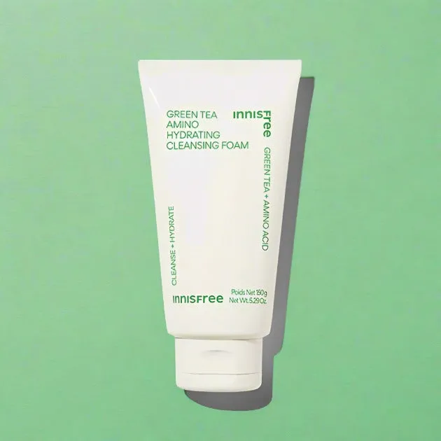 Innisfree Green Tea Amino Hydrating Cleansing Foam 150ml