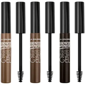 L.A. Colors Browie Wowie Brow Tinted Gel Assorted - Wholesale 18 Units (CBG411-413)