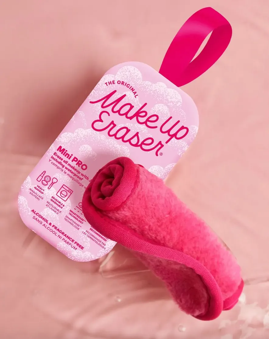 Make Up Eraser - Pink Mini MakeUp Eraser Pro