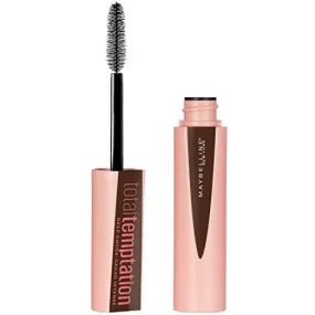 MAYBELLINE - Total Temptation Mascara Waterproof Deep Cocoa - 0.27 fl oz (8 ml)