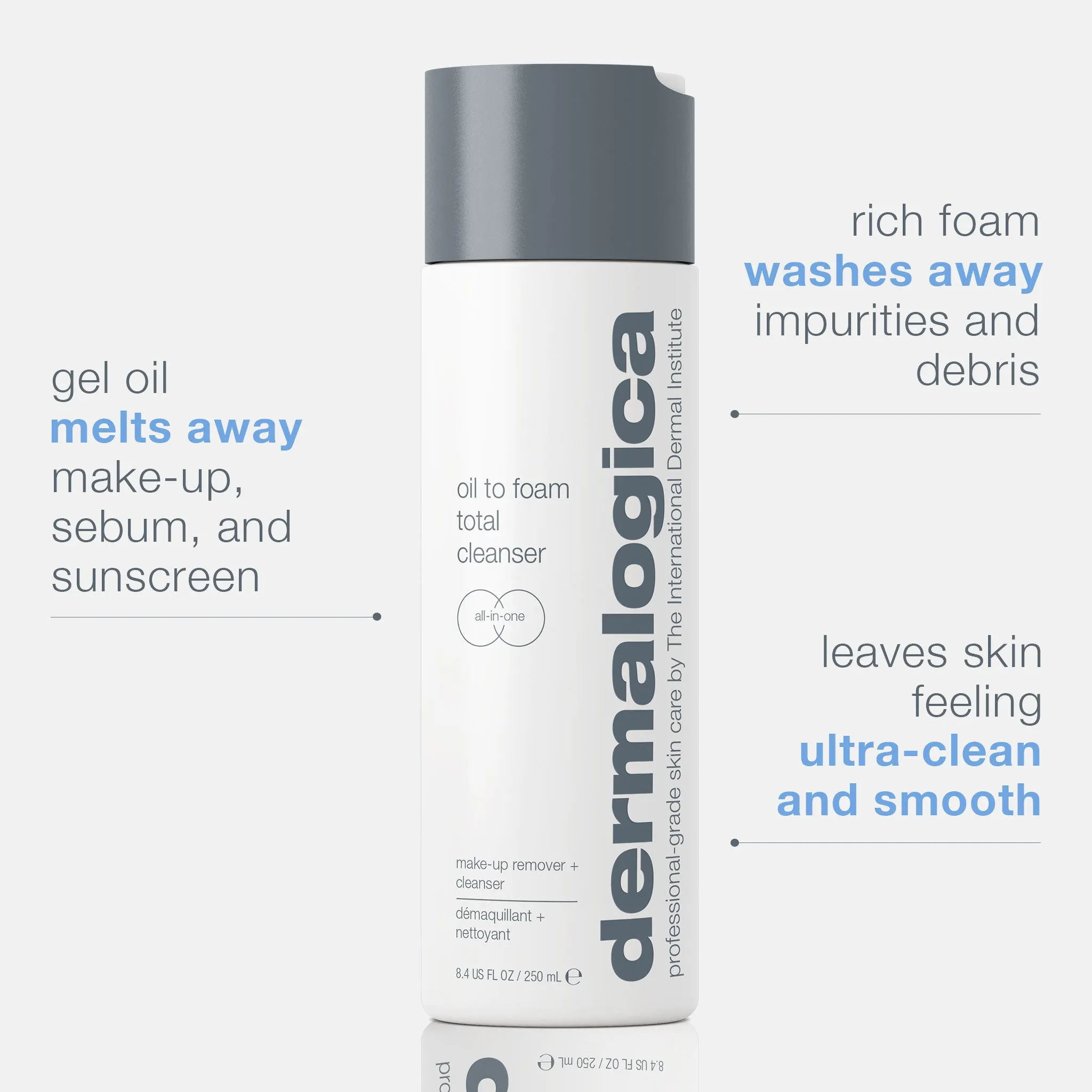 oil to foam total cleanser