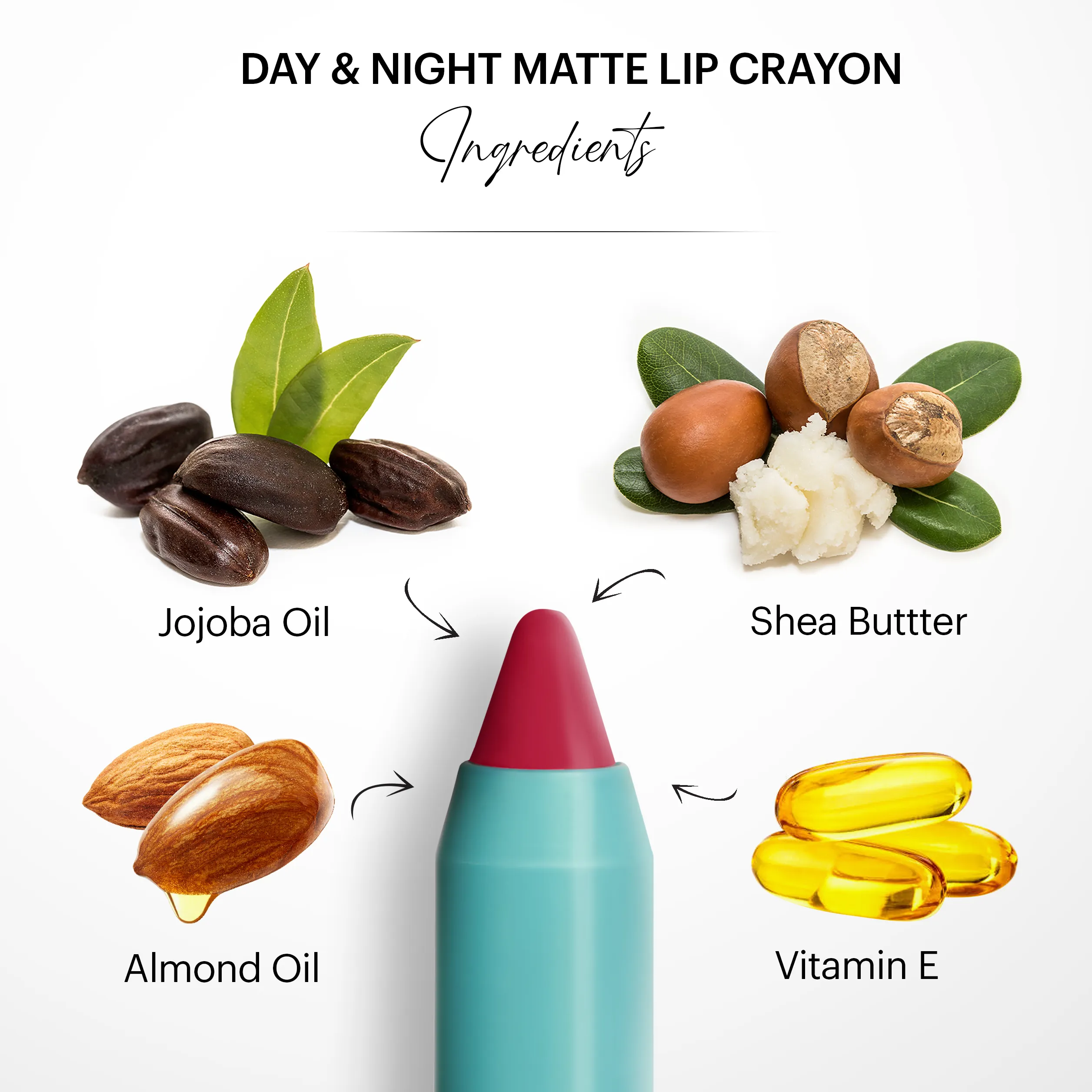 Pink Dream: : Pack-of-Three Creamy Matte Lip Crayons
