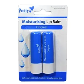 Pretty Original Moisturising Lip Balm 2 Pack