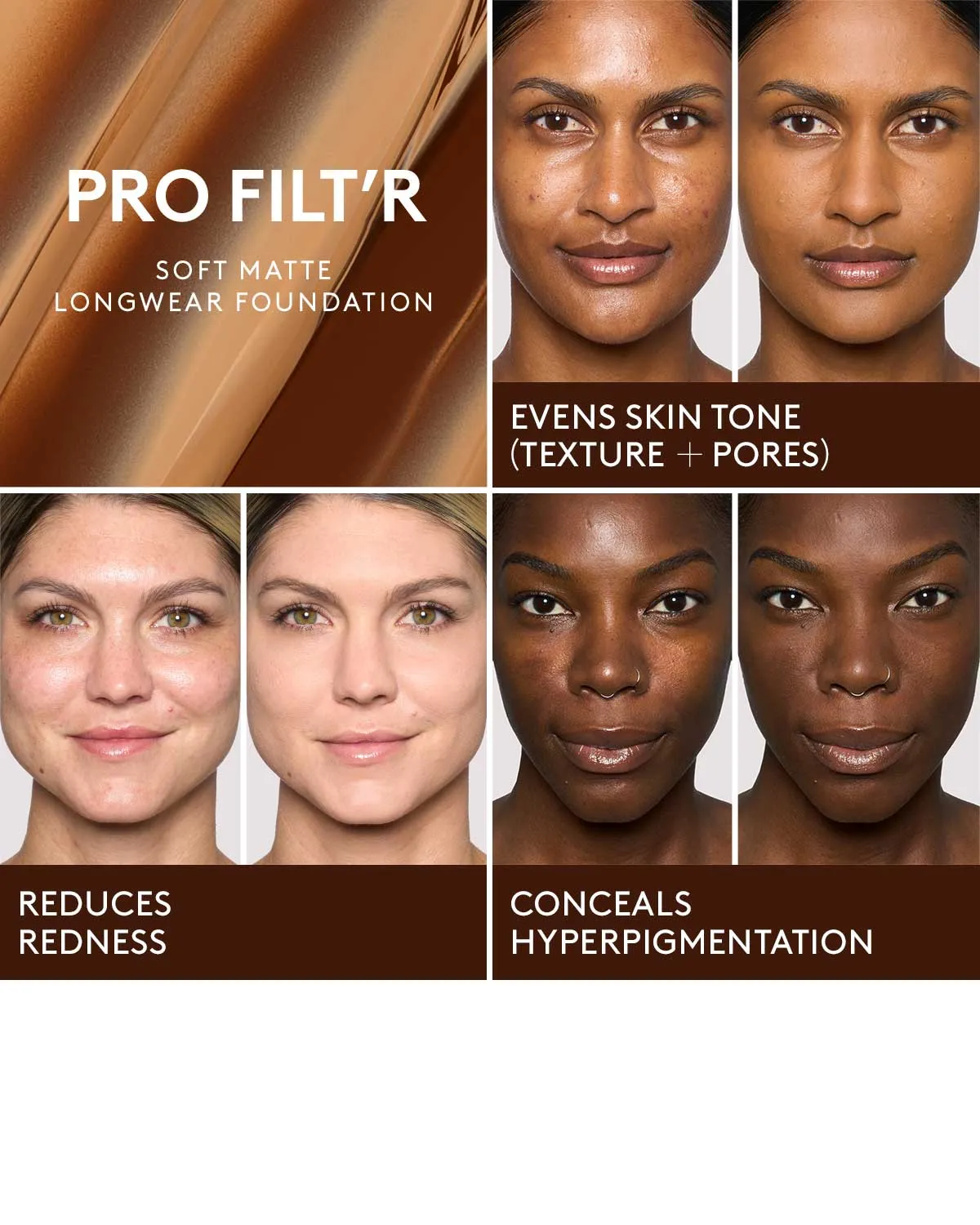 Pro Filt'r Soft Matte Longwear Foundation — #310