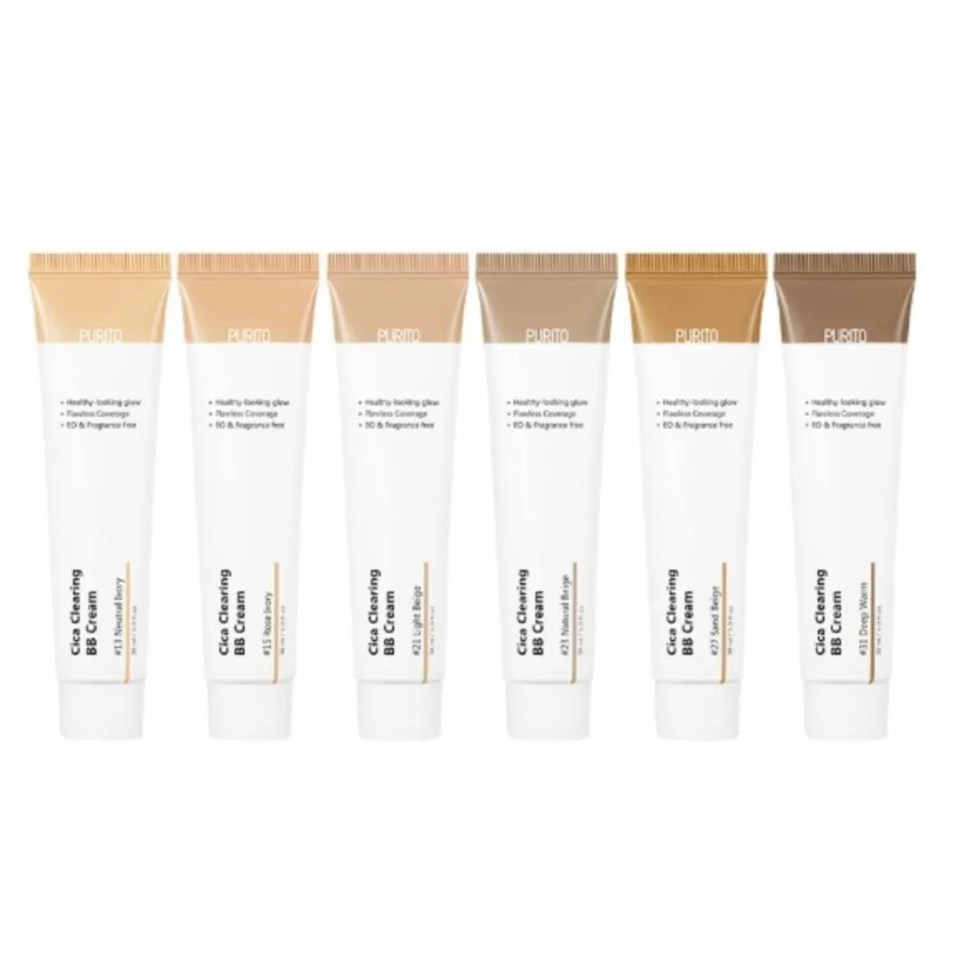 Purito. Cica Clearing BB Cream [﻿#15 Rose Ivory]