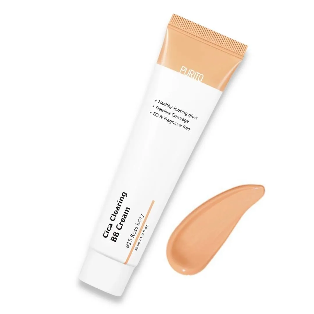 Purito. Cica Clearing BB Cream [﻿#15 Rose Ivory]