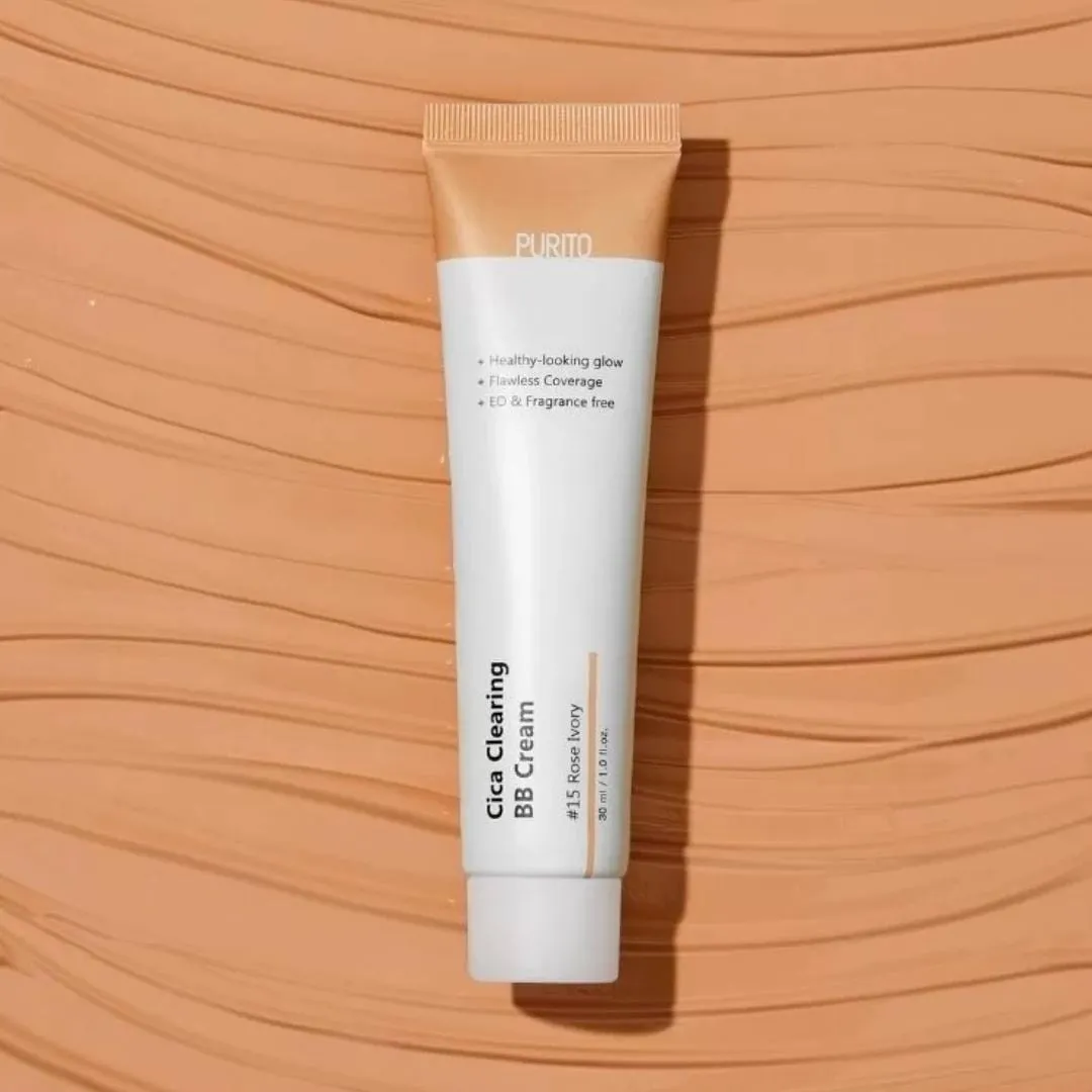 Purito. Cica Clearing BB Cream [﻿#15 Rose Ivory]