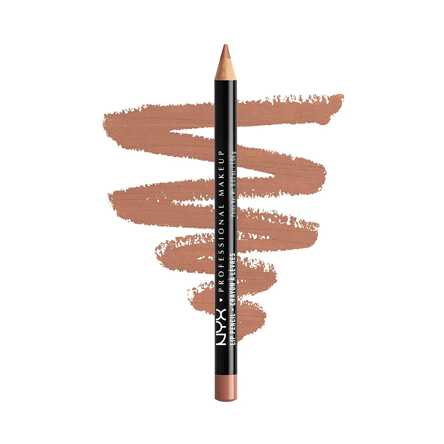 Slim Lip Pencil Coffee & Natural Long-Lasting Creamy Lip Liner 2-Pack