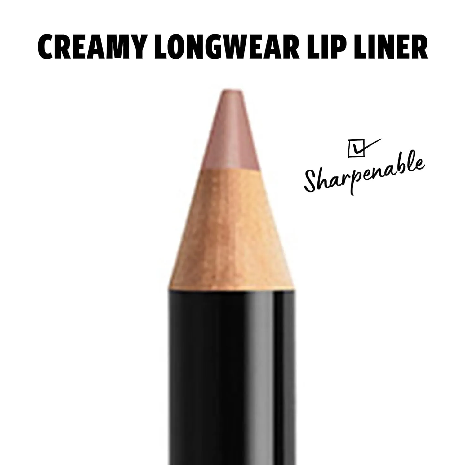 Slim Lip Pencil Coffee & Natural Long-Lasting Creamy Lip Liner 2-Pack