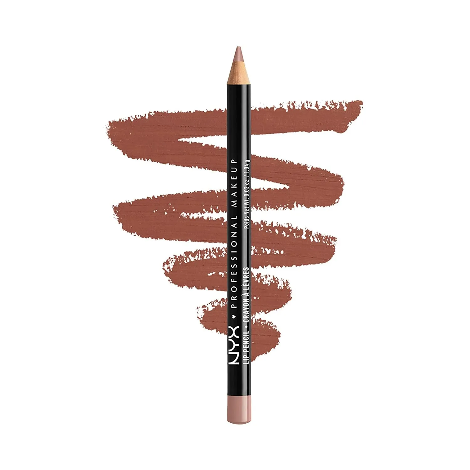 Slim Lip Pencil Coffee & Natural Long-Lasting Creamy Lip Liner 2-Pack