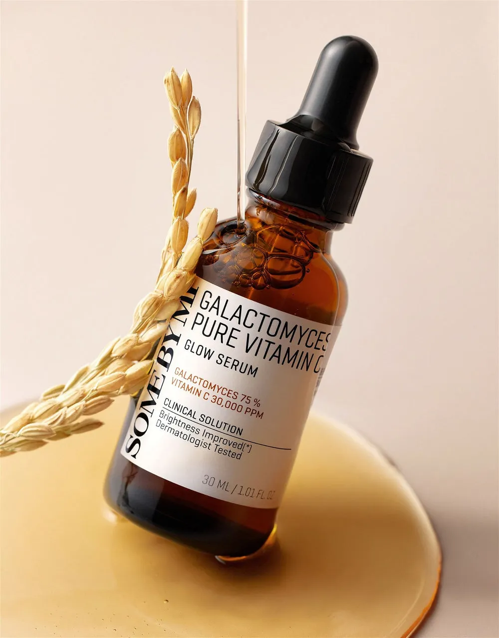 SOME BY MI Galactomyces Pure Vitamin C Glow Serum 莎柏蜜 半乳糖酵母维C提亮精华 30ml