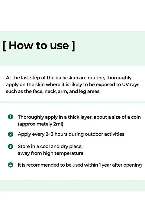 SOME BY MI Truecica Mineral 100 Calming Suncream SPF50 /PA     UV
