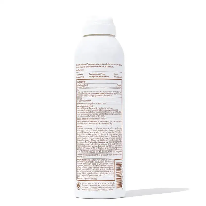 Sun Bum Mineral SPF 30 170g Spray Sunscreen