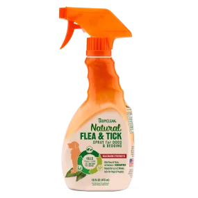 Tropiclean Natural Flea & Tick Pet Spray 16oz