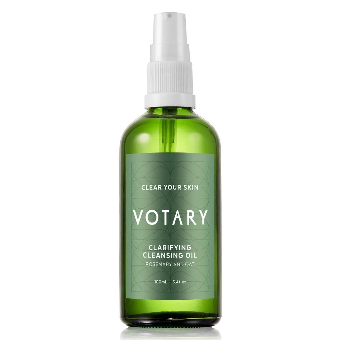 Votary Clarifying Cleansing Oil - Rosemary & Oat, 100ml